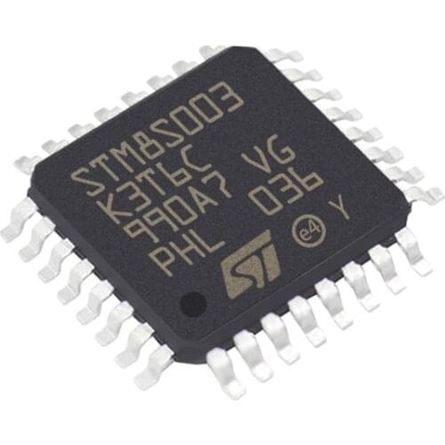 8S003K3T6C LQFP-32 MCU 8-bit STM8S STM8 CISC 8KB Flash 3.3V/5V 32-Pin LQFP STM8S003K3T6C In Stock