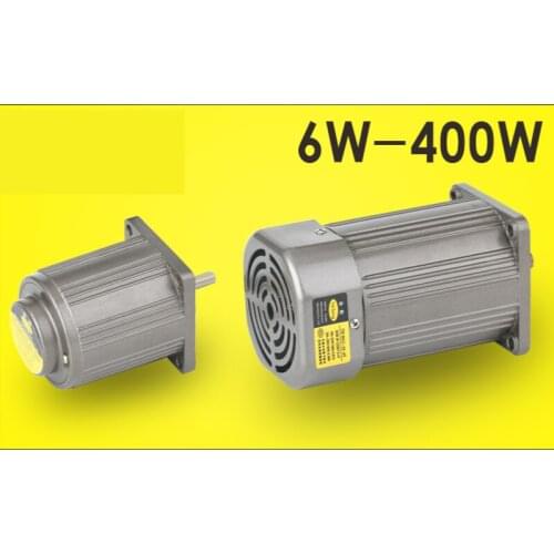 AC220V 6/15/25/40/60/90W 0-1400RPM/0-2800RPM speed control optical axis high speed motor, reversible + speed controller