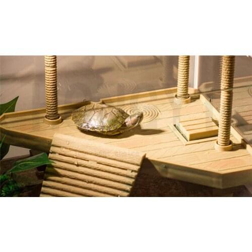 Aquarium Ornaments Reptile Turtle Back DryingFloating Platform Aquarium Decor