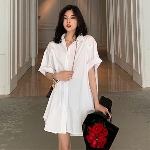 Brangdy Fashionable Shirt Dresses