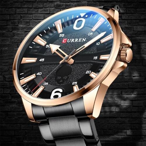 CURREN 2021 New Arrival Men Watches Top Luxury Brand Sport Watch Men Business Quartz Wristwatch Male Relogio Masculino+Box