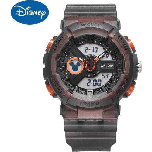 Disney Original Star Wars Top Brand Dual-time wristwatches man digital Multifunction sport watches 100m waterproof Swim clocks