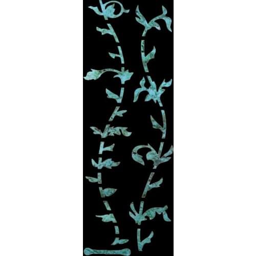 Tree Of Life Guitar Bass Fretboard Inlay Sticker Markers Green Color
