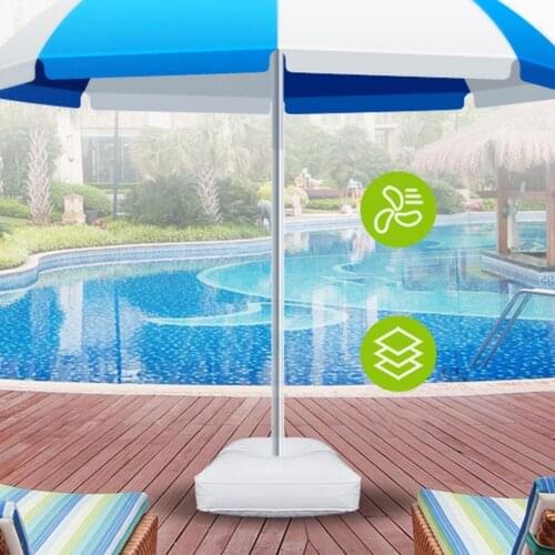 L Umbrella Base Round Filling Water Weight Bag Flag Stand Accessories Outdoor Umbrella Filled Holder Parasol Water Injection Bag