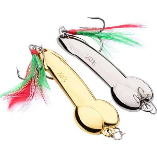 1PCS 5g 10g 15g 20g Metal Fishing Lure Bass Freshwater Saltwater Casting Hard Bait Treble Hook Helpful Fishing Tool Hook Tackle
