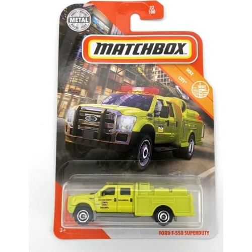 2020 Matchbox Car 1:64 Sports car FORD F-550 SUPERDUTY Metal Material Body Race Car Collection Alloy Car Gift