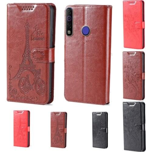 Butterfly flower Tower Flip Leather Wallet Phone Case For Tecno Camon 12 Air Phone cover with card slot