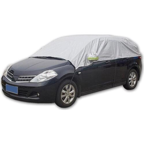 Car Half Body Sun Shade Waterproof Cover Sunscreen UV Snow Resistant Protection