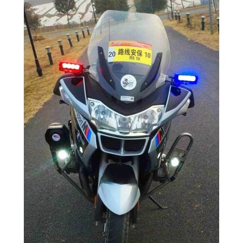 2x4 led Motorcycle flasher light Day driving flash light Motorbike Auxiliary strobe warning led Police Moto safety Signal lamp