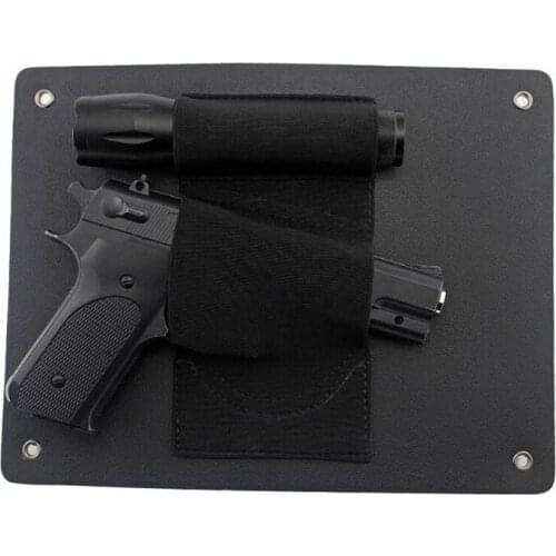 Tactical Concealed Handgun Pistol Holder Holster Gun Stealth Under Desk Table Bed Car Universal Holster for Glock USP Colt 1911
