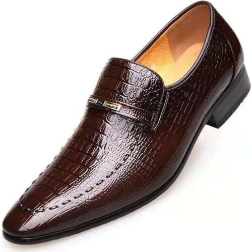 Luxury Brand Formal Shoes Men Classic Patent Leather Shoes For Men Coiffeur Office Dress Shoes Men Loafers Zapatos De Hombre