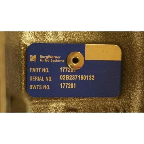177281 (RE521121) BorgWarner S300 Turbocharger Fits John Deere 6081H Engine