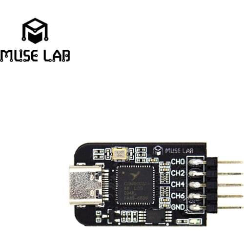 TYPE-C nanoDLA Logic Analyzer ARM FPGA Debugging Tool Protocol Analysis 24MHz SampleRate 8 Channels Open Source Sigrok PulseView