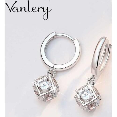 Retro Vintage Cube Box Earrings For Women Christmas Gifts Punk Trendy 2021 NEW Statement Earrings Jewelry