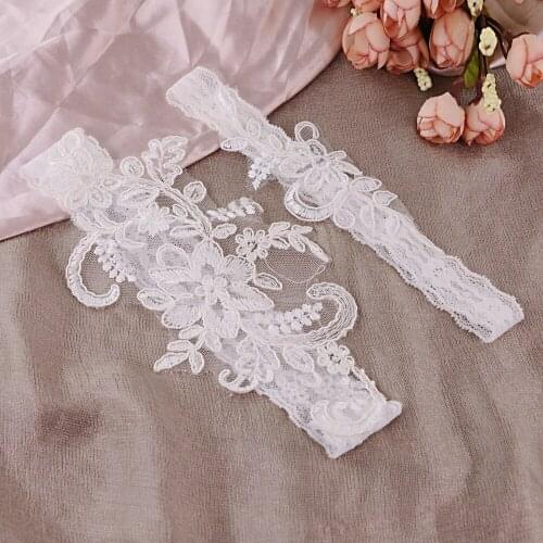 100% Handmade Lady Sexy Lace Lingerie Garter Stocking Lace Garter Belt Legs Ring Harness Women Belt Wedding Garter Bridal Girl