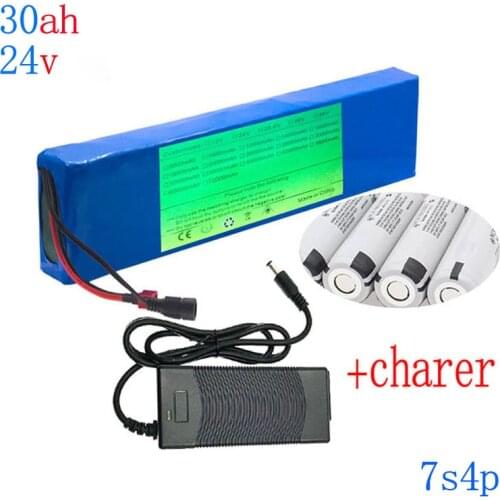 18650 Lithium Battery For Electric Bicycle And Scooter, 24V, 30Ah, 7S, 4P, 250W, 350W, With 15ABMS