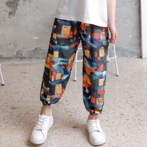 Andy Papa Girls Pants Capris Childrens Unisex Autumn Ankle-length Straight Harem Trousers Free Shipping Bottom Outfits Leggings