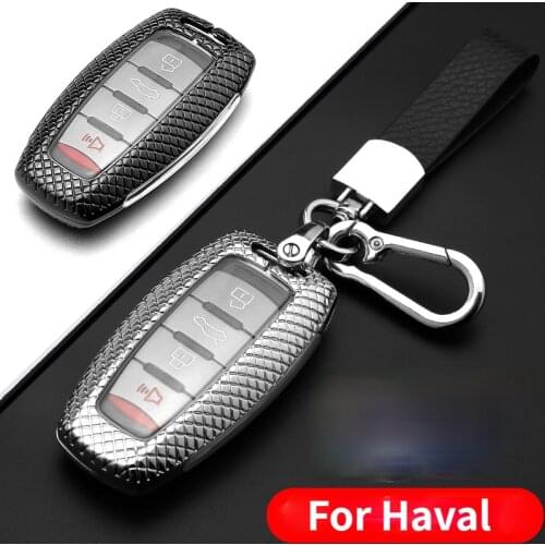 Zinc alloy Car Key Cover Case For Great Wall Haval/Hover H6 H7 H4 H9 F5 F7 H2S C50 H6 Coupe H1 H2 M4 Auto Smart Key Accessories