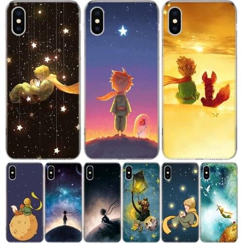 The Little Prince Cover Phone Case For Iphone 11 12 Mini Pro 7 6 X 8 6S Plus XS MAX + XR 5S SE 10 9 Art TPU Coque Capa Shell
