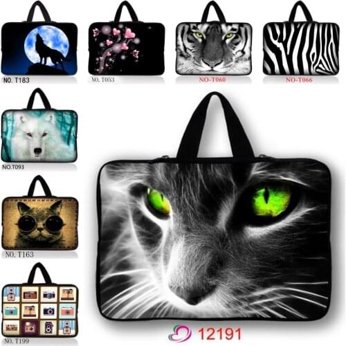 14 Notebook Case For Samsung Tab iPad Asus Acer Women Mens Xmas Gift Funda Chromebook Case 13 15 17 10 11.6 12 Black Laptop Bags