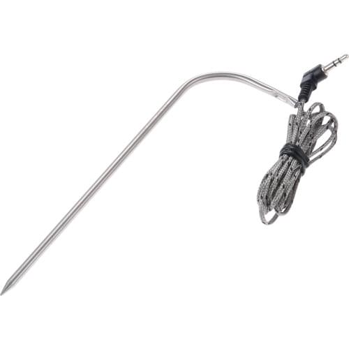 BBQ Meat Temperature Probe Sensor Fit For Traeger Wood Pellet Grill 7"(18cm) Internal Grill Sensor Probe 39" heat Woven Wires
