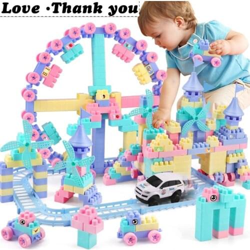 Childrens educational toys and plastic toy bricks childrenbuilding blocks