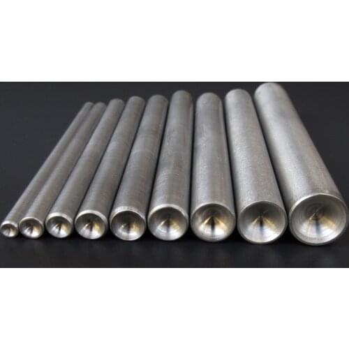 3-15mm Leather Mushroom Rivets Puncher Punk Shoes Bags Belts Garment Leather Craft Rivets Punch Sewing Tools R2