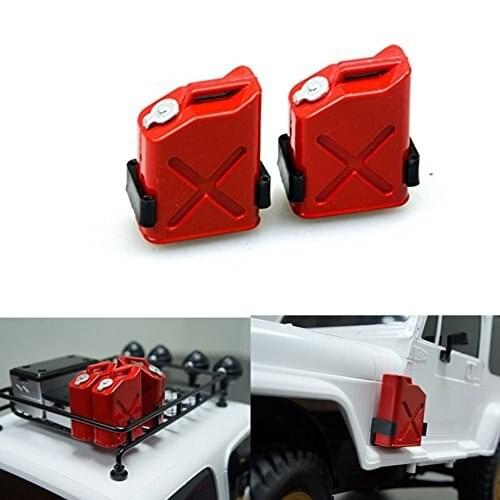EBOYU(TM) 2pcs 1/10 Scale ABS Fuel Tank for 1/10 Axial Wraith SCX10 EXO AX10 Truck Accessory