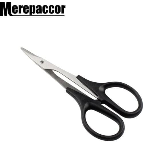 MEREPACCOR 1pcs Hard Stainless Steel Rc Car Scissors For Rc Vehicle Buggy Truck Boat Body Shell Rc Tool