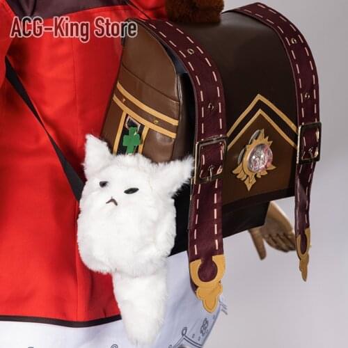 Anime Genshin Impact Game Klee Spark Knight Cute Backpack Shoulder Bag Loli Bag Cosplay Custom Prop Halloween Accessories Impact