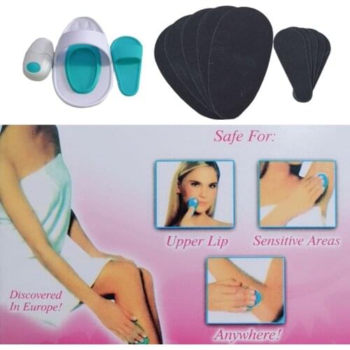 13x Smooth Pads Legs Chin Arm Sheer Lip Hair Removal Pad Set