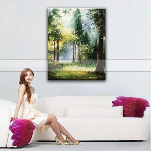 Wall art High Quality Oil painting Landscape canvas painting poster decoration home and wall art living room picture