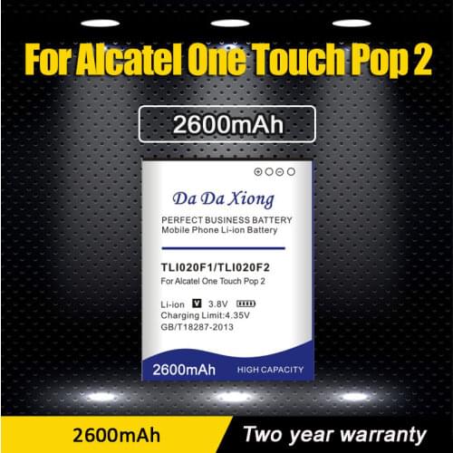 New High quality 2450mAh TLI020F1 TLI020F2 Battery for Alcatel 5045D / Pop 2 5042D J726T J728T TCL J726T TCL J720 J720T battery