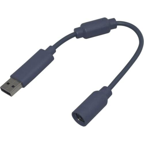 10PCS a lot USB Break off Cable USB Breakaway Cable With Filter for Xbox360