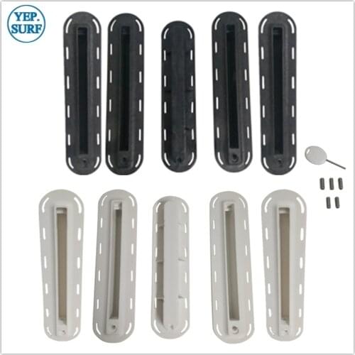 Surf Paddling Futures Fins Box Black/White Plastic Future-Fin-Plug 5pcs per set Free Shipping