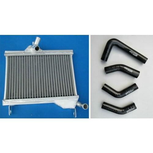 All Aluminum Radiator & Silicone Coolant Hose For Yamaha RZ350 RD350 RD250 RZ 350 RD 350/250 High Performance