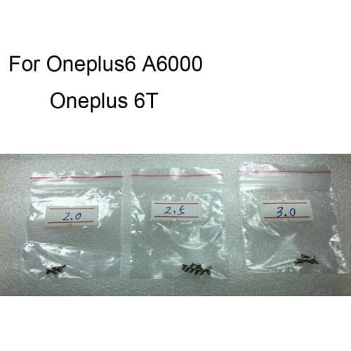 Full Set Screws For Oneplus6 A6000 Oneplus 6T oneplus 6 Oneplus6T A6010 Screw on Motherboard Mainboard