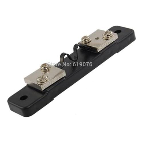 DC 10A/75mV Shunt Resistor Amp Panel Meter Ammeter Shunted Expanding Current Tester