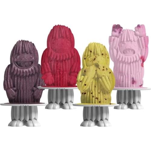 Silicone Skull Ice Cream Mould Silicone tovolo Skull Shape Popsicle Mould 4 with Funny Skull Mould