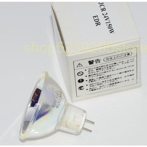 High Quality JCR 24V150W G6.35 Medical Lamp Cup Endoscope Cold Light Source Lamp EDR 24V 150W Bulb