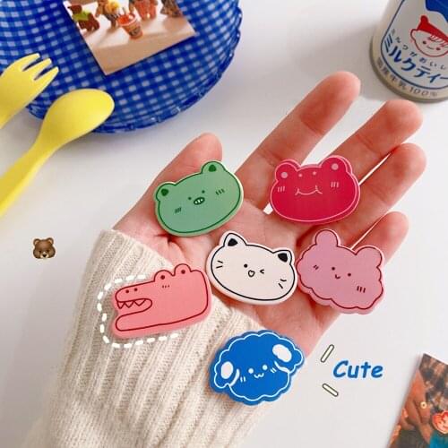 Sweet BB Clips Headband Fruit Hairpin For Baby Girls Lovely Frogs Cats Hair Clip Kids Children Barrette 2021 Hair Accessories