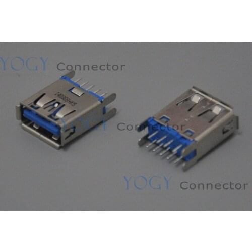 10pcs Laptop Common use Female USB3.0 Connector fit for Dell Optiplex 9010 9020 9030 Inspiron 2330 Series USB jack socket port