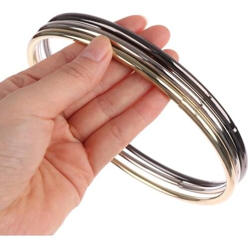 150mm Metal Solid O-ring Bag Handle Metal Strap Replacement Handbag Luggage DIY