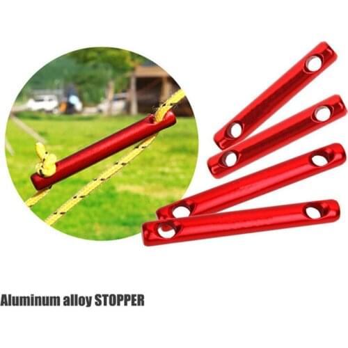 Tent accessories aluminum alloy round rod pull camp rope buckle adjustment buckle large size 10 packs