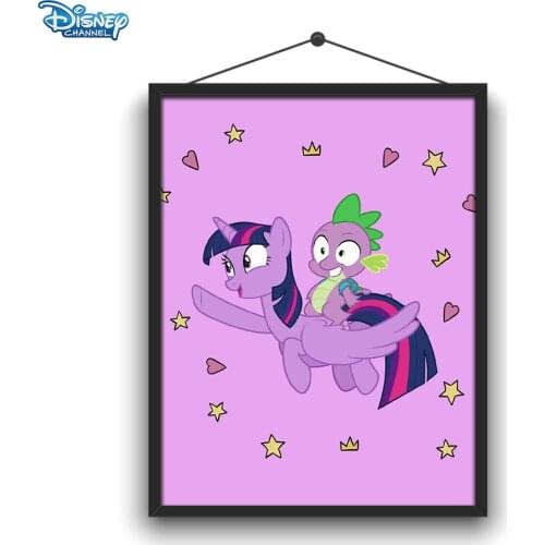 Disney Diamond Painting 5D DIY My Little Pony Family Image Cartoon Sticker Diamond Embroidery Childlike Handmade Home Decoration