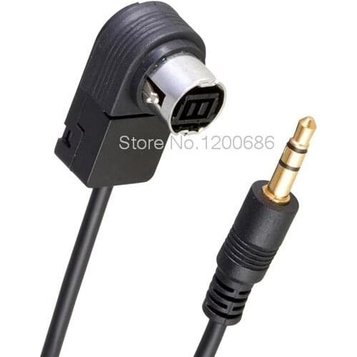 For JVC KS-U58 PD100 U57 U29 to iPhone 5 6 iPod MP3 3.5MM Aux-in Cable Adapter