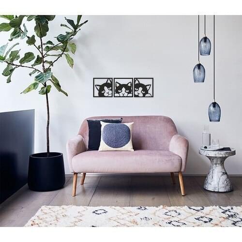 UNT Cats Wooden Table UNT-005