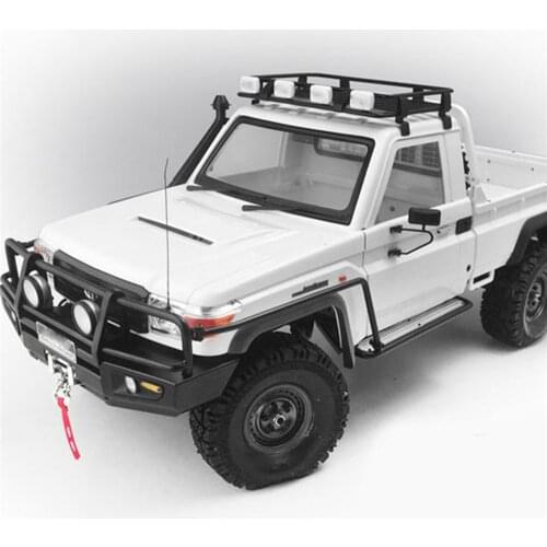 Metal Luggage Rack Spotlight for ARB RC4WD 1/10 LC70 RC Car Shell Simulation Parts