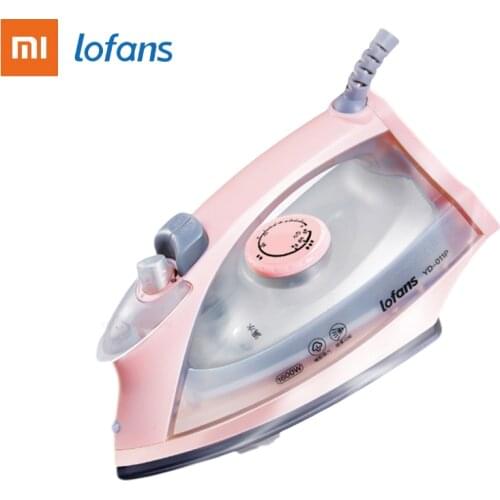 Xiaomi Lofans Mini Temperature Regulation Steam Electric Iron Coated Baseplate Irons Ironing Multifunction Adjustable