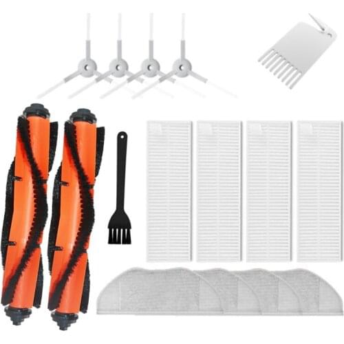 Washable Accessories Suitable For Xiaomi Mijia G1 Robot Vacuum Cleaner MJSTG1 Parts Main Side Brush + Hepa Filter